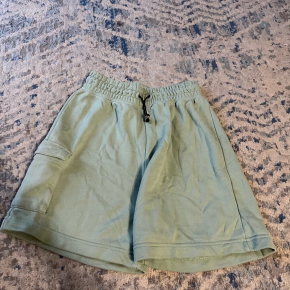 Nike Pants - Nike Women’s Sportswear Drawstring Chrome Swoosh Shorts Tiffany Green XS